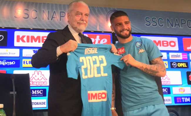 Insigne-Napoli, Cassese: “L’agente ha in mano un’offerta estera, vuole che De Laurentiis la pareggi”