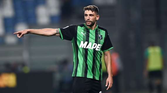 Inter sotto nei primi 45′: Sassuolo avanti 1-0 con Berardi su rigore