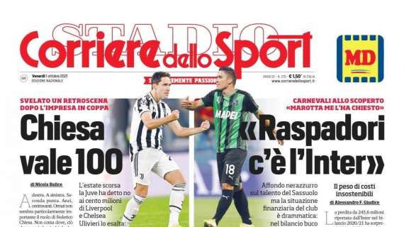 PRIMA PAGINA – Cds: “ADL prepara l’offerta a Insigne: quinquennale da 25 mln”
