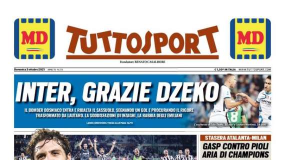 PRIMA PAGINA – Tuttosport: “Vlahovic-Osimhen: la sfida del gol”