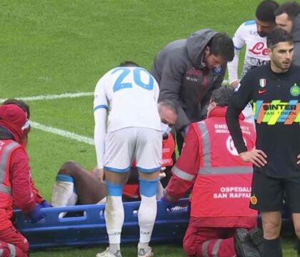CorSera: il Napoli spera di riavere a disposizione Osimhen per la sfida col Milan il 19 dicembre