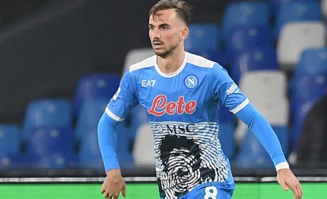 Il gol di Fabian visto dagli spalti. Boato dei tifosi per il poker azzurro (VIDEO)