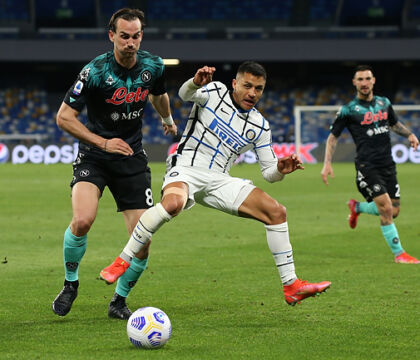 Inter, risentimento ai flessori per Alexis Sanchez. Salterà il Napoli