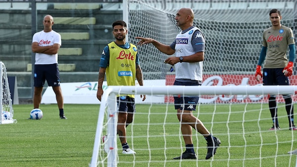 Napoli-Lazio, i convocati di Spalletti. Ok Demme e Insigne