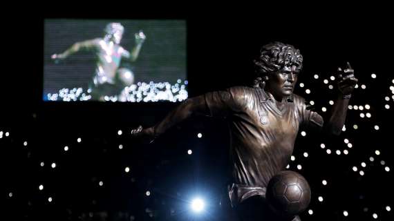 FOTO – D’Angelo: “Una squadra di artisti per un Napoli stellare con l’anima di Diego in campo”
