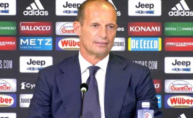 Lazio-Juventus, Allegri: “Spero che Sarri non faccia come a Napoli”