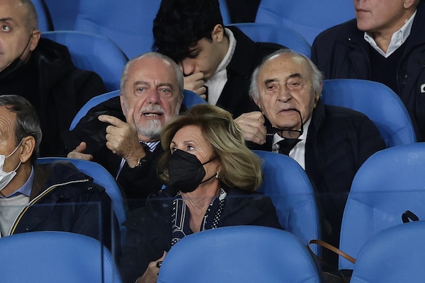 Napoli show, De Laurentiis esulta: “Vittoria nel nome di Maradona”