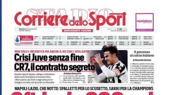 PRIMA PAGINA – CdS Campania: “Sfida da 300 gol”