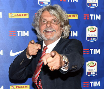 Ferrero va in bancarotta e gli ultras della Samp se la prendono con Garrone