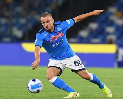Il Napoli: Si sono allenati in gruppo Mario Rui e Lobotka