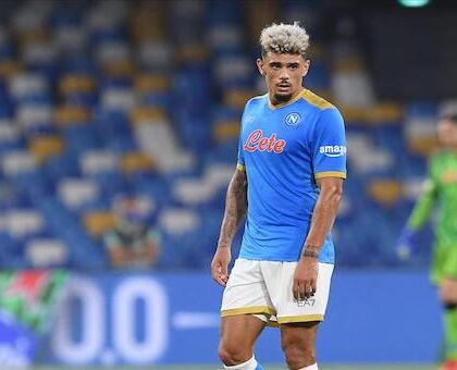 Napoli-Atalanta, formazioni ufficiali: gioca Malcuit con Mario Rui più avanti. Demme in panchina