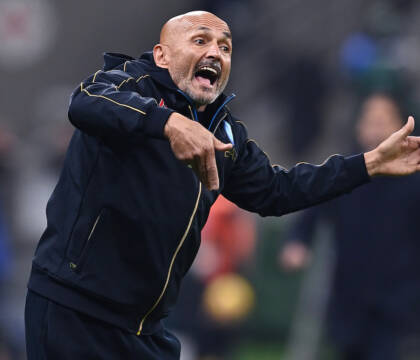 Spalletti: «Stasera i ragazzi nelle difficoltà hanno vinto la partita»
