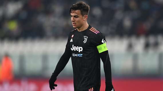 La Juventus perde Dybala per infortunio: problema muscolare per l’argentino