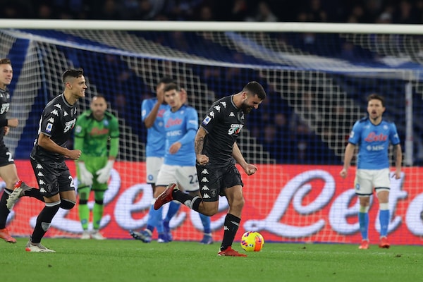 Napoli-Empoli 0-1: Spalletti cade ancora, ora è quarto