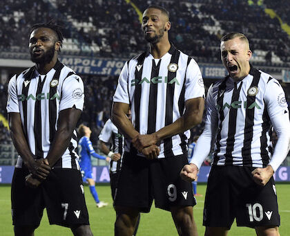 Anche l’Udinese bloccata dall’Asl, niente trasferta a Firenze