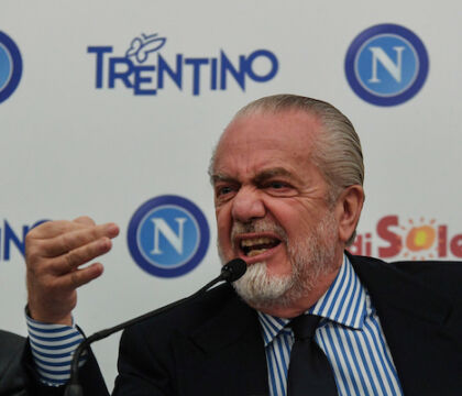 De Laurentiis in Assemblea Serie A: «Bisogna fermarsi». La sua è stata l’unica voce fuori dal coro