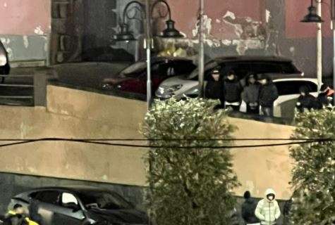 FOTO – Disavventura per Malcuit: incidente a Sant’Antimo con la sua Maserati