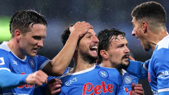 Il Napoli ritrova la sua cooperativa del gol al completo: Spalletti può pescare in un bottino di 400 reti