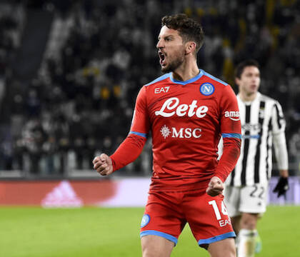 La prima Juve di Allegri non avrebbe mai subito il gol di Mertens