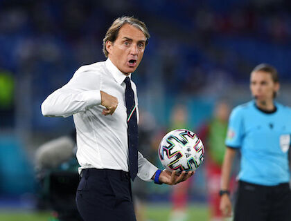 Mancini: «Insigne? Fino a giugno giocherà nel Napoli. Non so cosa accadrà, ma il Mondiale è a novembre, è vicino»