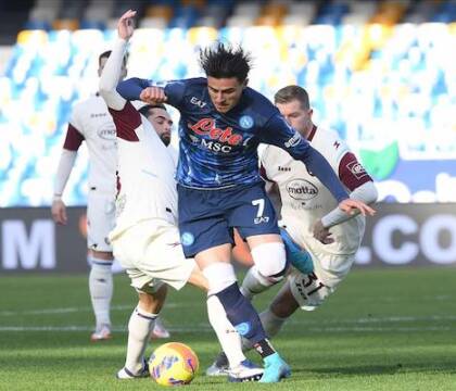 Marelli: «Il rigore su Elmas non c’è. Il secondo sì, il braccio aumenta volume del corpo»