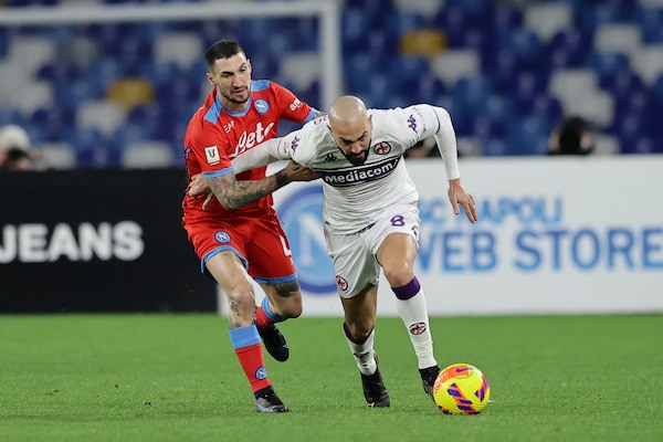 Napoli-Fiorentina 2-2 (2-5 dts): tabellino, statistiche e marcatori