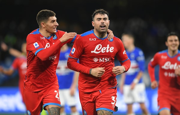 Napoli-Sampdoria 1-0: Petagna fa sorridere Spalletti