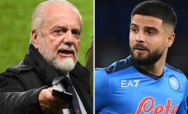 RAI – Agente Insigne-De Laurentiis, telefonata il 16 dicembre. Secco no del presidente