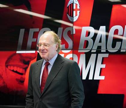 Scaroni: «Dalle prossime partite la capienza sarà del 50%»