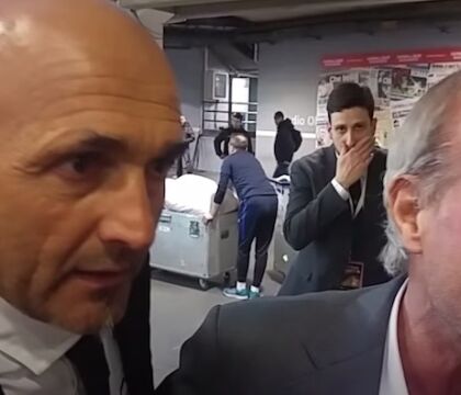Spalletti: «Sabatini è il guru dei direttori sportivi, il più forte con cui abbia mai lavorato»