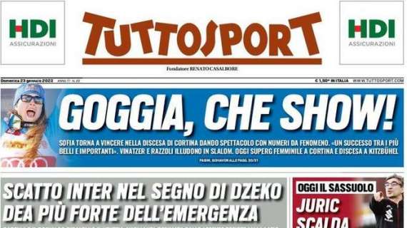 PRIMA PAGINA – Tuttosport: “Milan-Juve, chi torna grande?”
