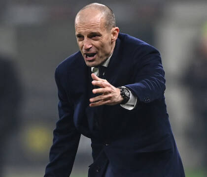 Allegri: «Il nostro campionato è giocarcela con l’Atalanta da qui alla fine»