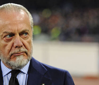 De Laurentiis: «Il presidente della Serie A non deve essere politico, la Serie A finanzia tutto il calcio»