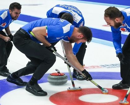 La finale di curling (a ora di pranzo) ha fatto il doppio degli ascolti del derby di Milano su Dazn
