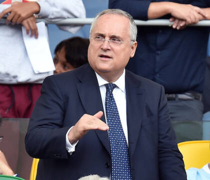 Lotito: «Non mi risulta che Sarri sia scontento». Oggi la conferenza del tecnico
