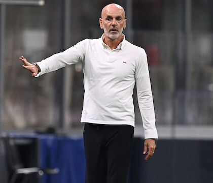 Pioli: «Vogliamo vincere la Coppa Italia, contro la Lazio schiererò la formazione migliore»