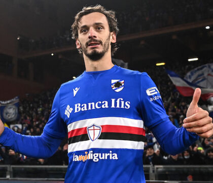 Sampdoria, stagione finita per Gabbiadini: lesione al crociato sinistro