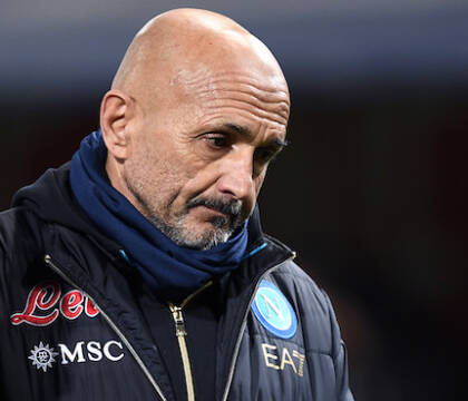 Spalletti: «Il Napoli deve fare il Napoli, è costruito per cercare di vincere qualsiasi partita»
