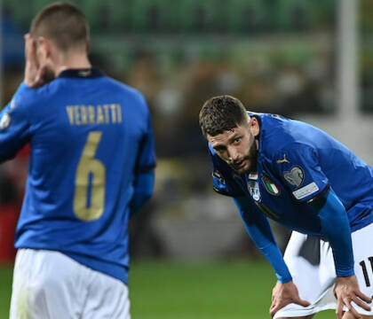 Berardi: «Scusateci per non aver portato l’Italia ai Mondiali. Dovevamo dare di più»