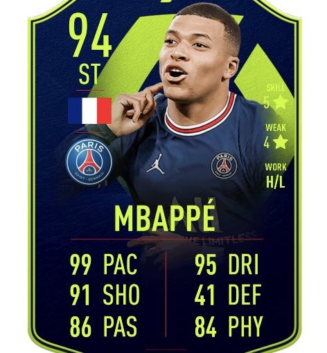 Fifa – Hollywood285 prova Mbappè 94 della nuova SBC: “Sbaglia troppi gol…”