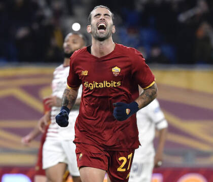 La Roma vince contro il Vitesse grazie ad un gol di Olivera (che si fa espellere)