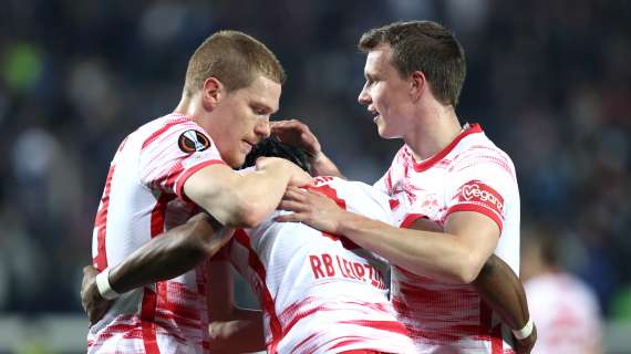 Europa League, i risultati parziali delle due semifinali: pari a Lipsia e Londra