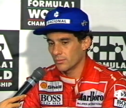 Larini: «Salii sul podio a Imola mentre Senna moriva, avrei preferito vincere in un’altra gara»