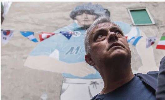 FOTO – Mourinho incontra anche Maradona Jr: “Ci siamo emozionati ricordando papà”