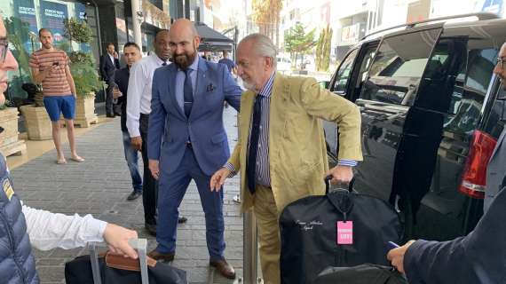 Napoli in ritiro all’Hotel Caracciolo con ADL: c’è anche Di Lorenzo