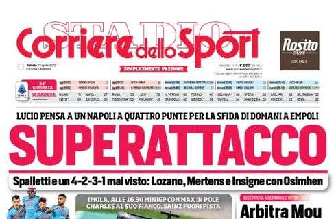 PRIMA PAGINA – CdS Campania: “Superattacco”