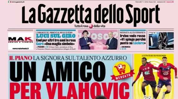 PRIMA PAGINA – Gazzetta: “Spalletti a Napoli fa il trasformista. Osimhen in dubbio”