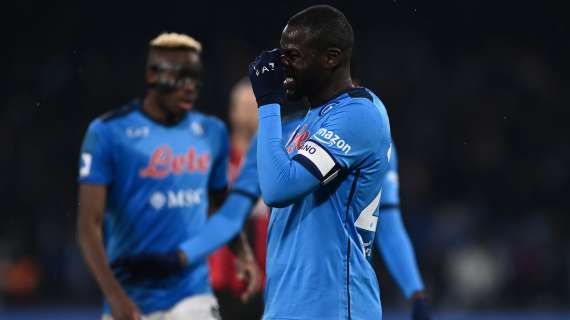 Anche Koulibaly in bilico ma ADL continua a sparare alto