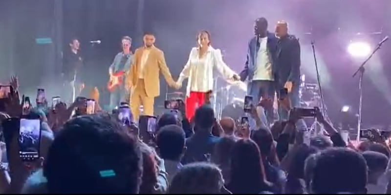 Napoli: Insigne, Koulibaly e Spalletti sul palco del concerto di Gianna Nannini