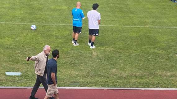ADL torna a Castel Volturno: il presidente ha assistito all’allenamento